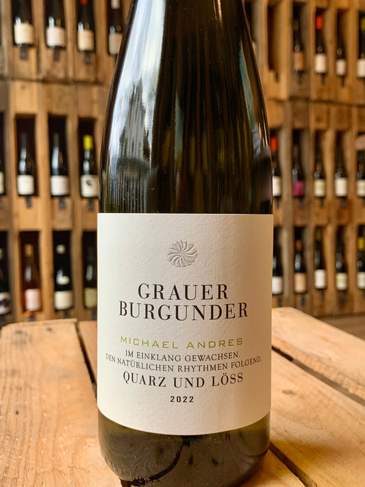 Grauer Burgunder Quarz und Löss 2023 Michael Andres Pfalz/Bio