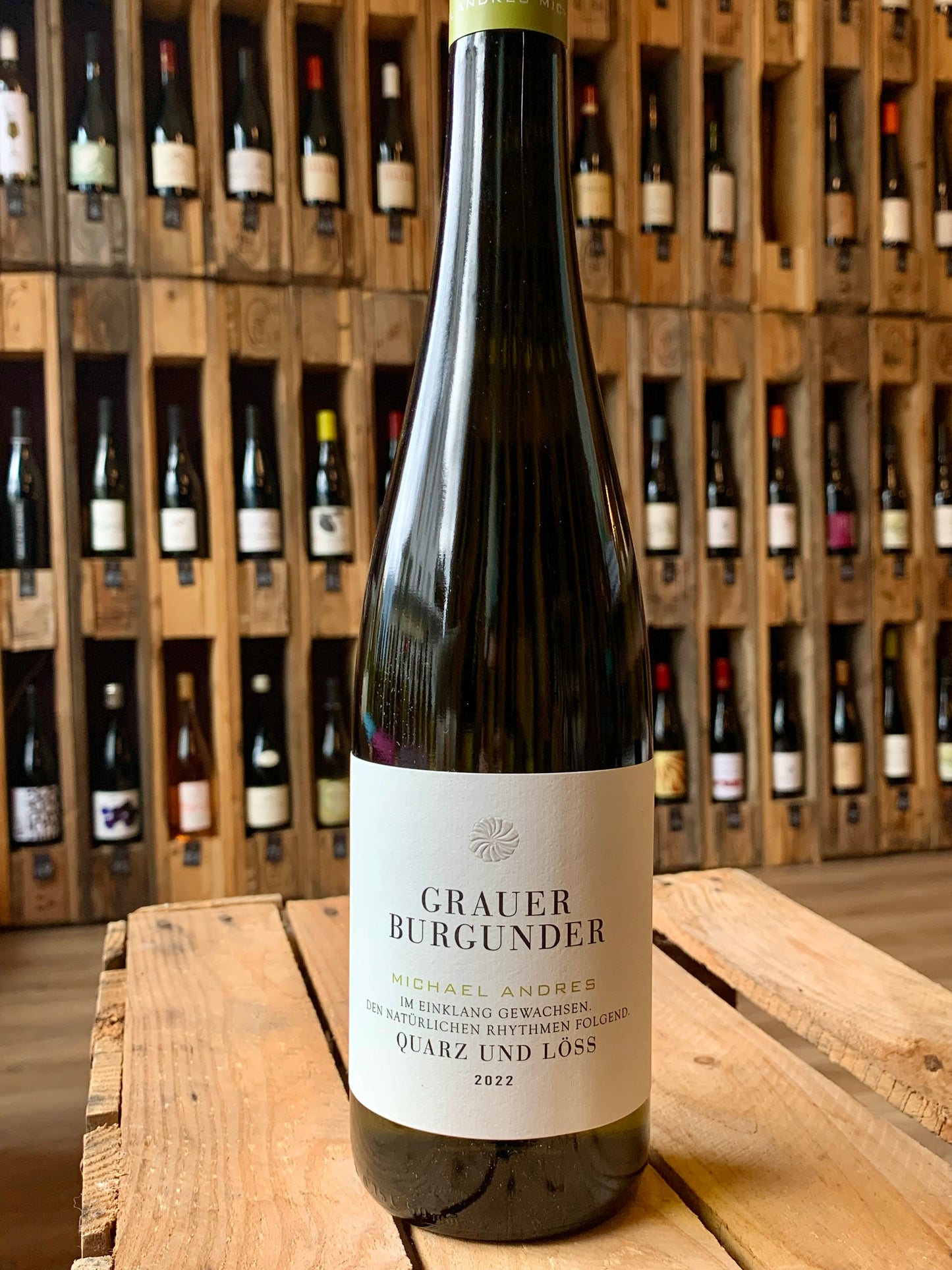Grauer Burgunder Quarz und Löss 2023 Michael Andres Pfalz/Bio