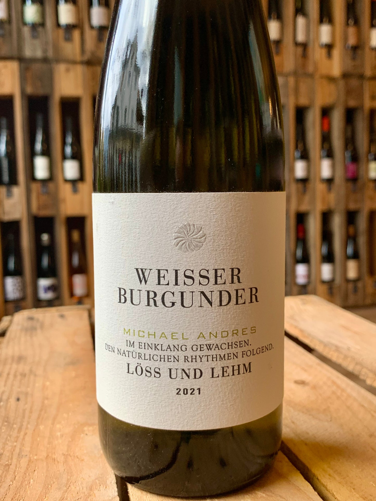 Weisser Burgunder Löss und Lehm 2023 Michael Andres Pfalz/Bio