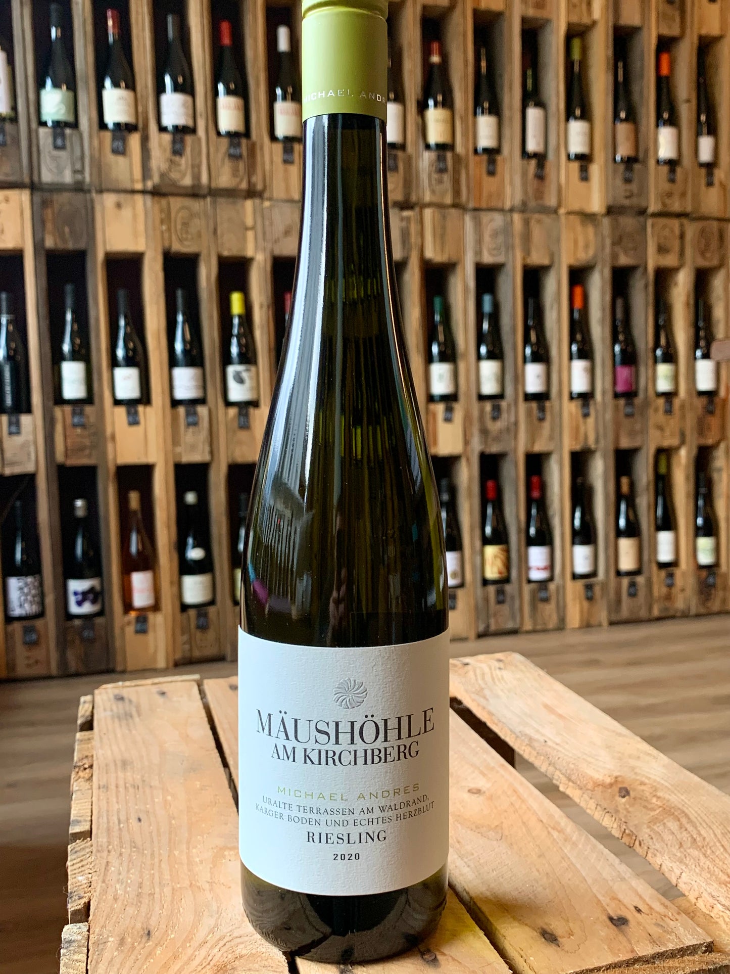 Riesling Mäushöhle am Kirchberg 2020 Michael Andres Pfalz/Bio