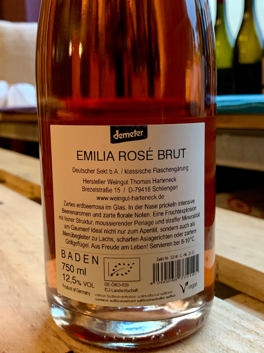 Emilia Rosé Brut Thomas Harteneck Baden/Bio