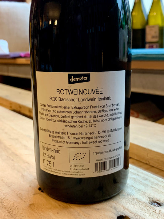 Roter Löwe feinherb 2022 Thomas Harteneck Baden/Bio