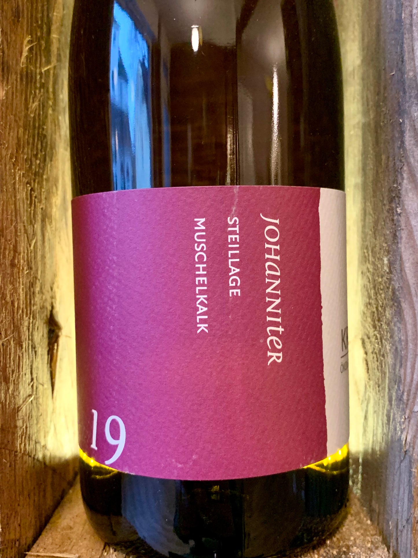 Johanniter Steillage Muschelkalk 2019 Stephan Krämer Franken/Bio