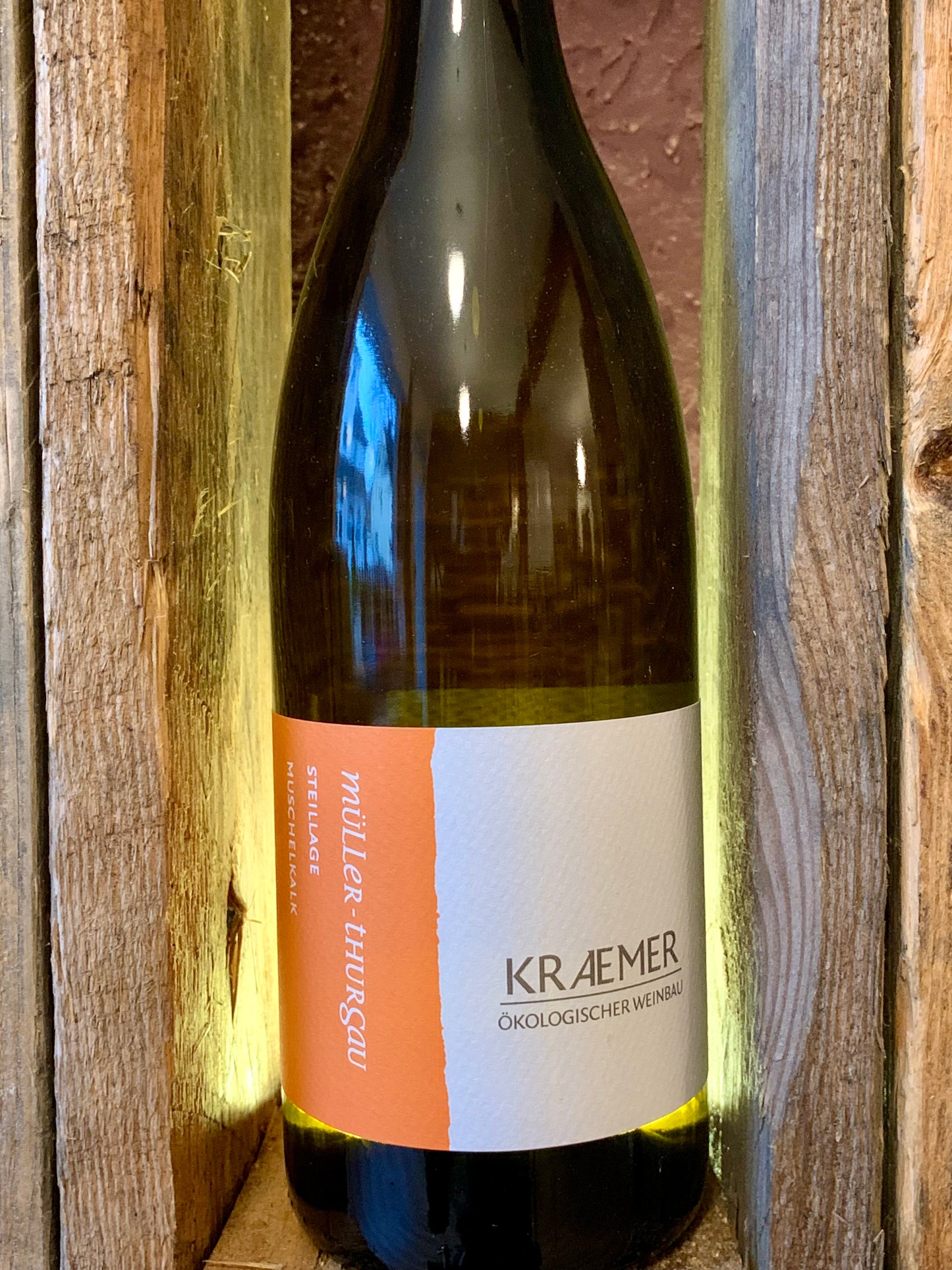 Müller-Thurgau Steillage Muschelkalk 2019 Stephan Krämer Franken/Bio