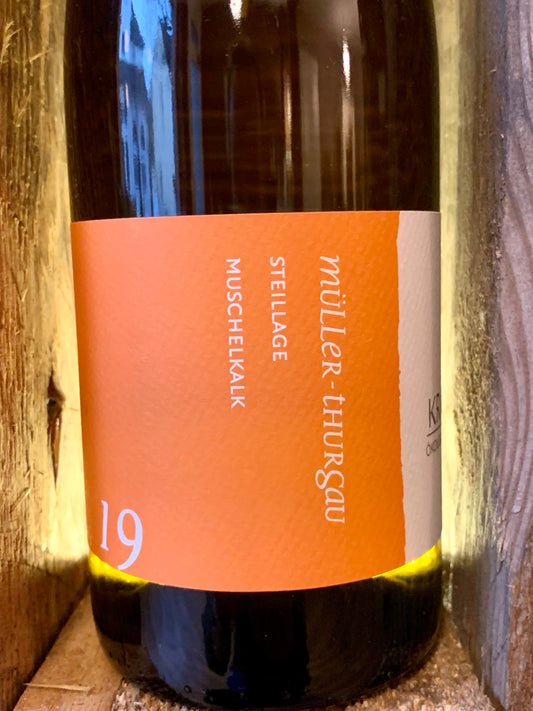 Müller-Thurgau Steillage Muschelkalk 2019 Stephan Krämer Franken/Bio