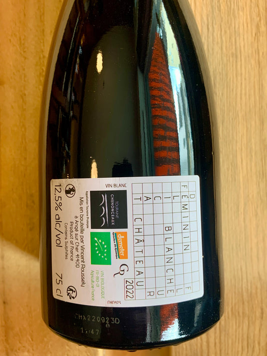 Chenonceaux Sauvignon Blanc 2022 Clos Roussely Loire/Bio