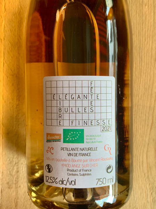 Petillante PetNat 2021 Clos Roussely Loire/Bio