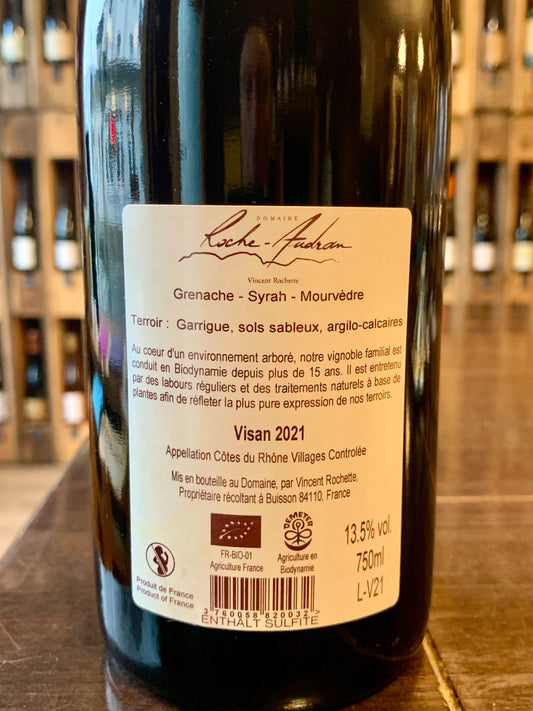 Visan 2022 Côte du Rhône Villages AOC südliche Rhône/Bio