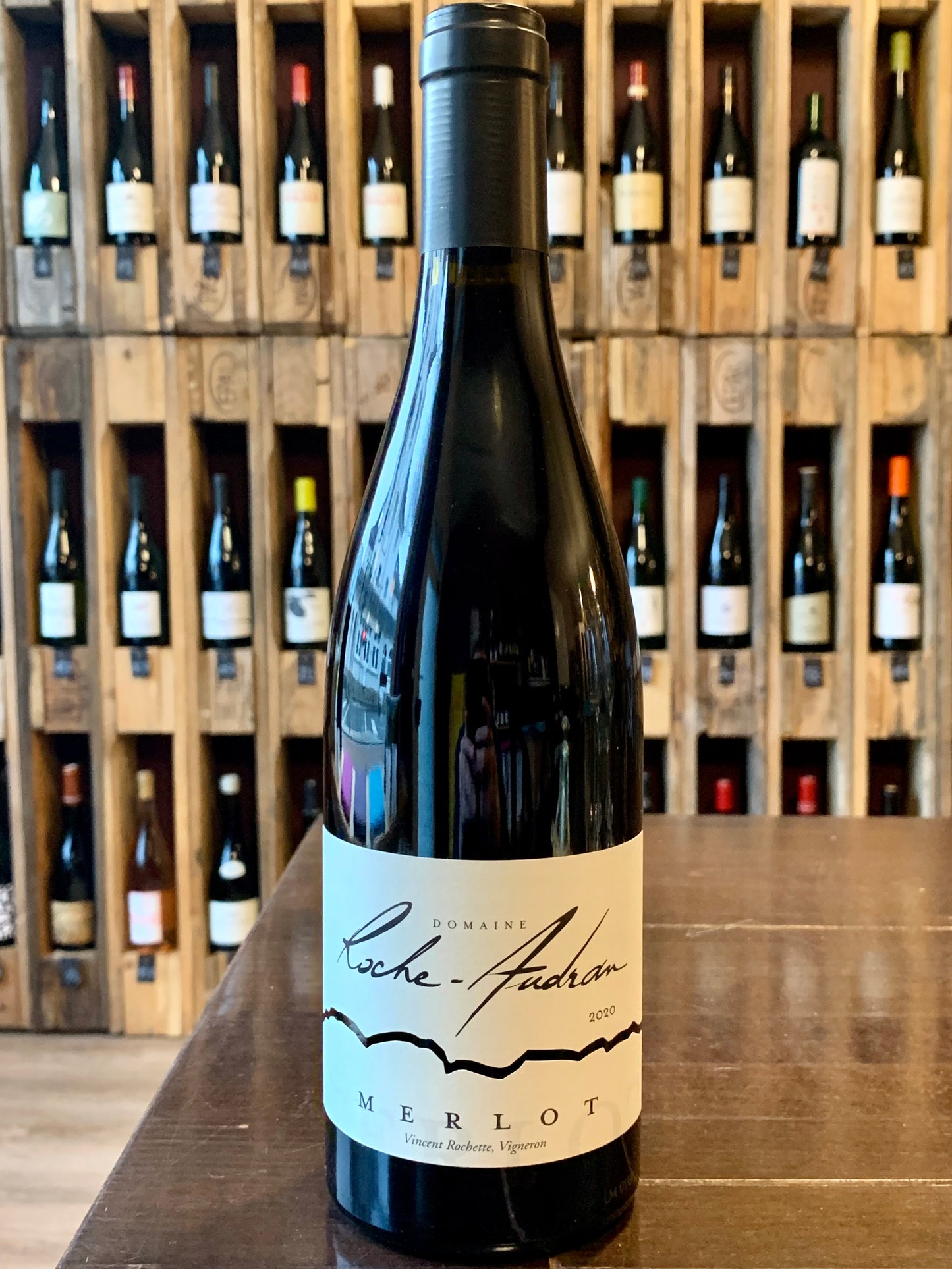 Merlot IGP Méditerranée 2021 Domaine Roche-Audran südliche Rhône/Bio
