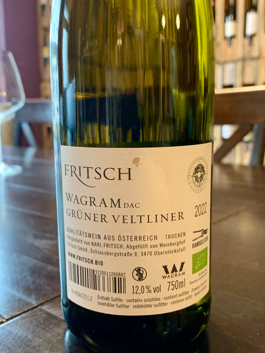 Grüner Veltliner Fritsch 2024 Wagram DAC/Bio