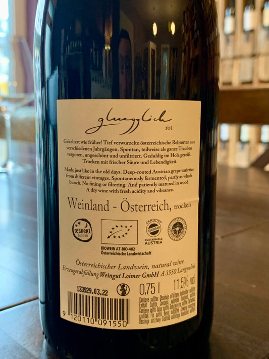 Gluegglich rot Loimer Kamptal/Bio