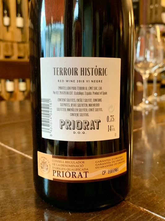 Terroir Historic Negre 2018 Terroir al Limit Priorat D.O.Q.