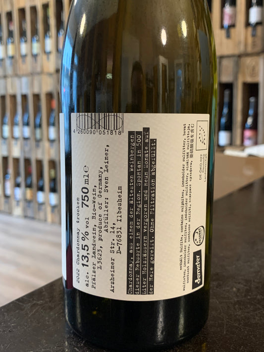 Chardonnay Ton.Boden 2022 Sven Leiner Pfalz/Bio