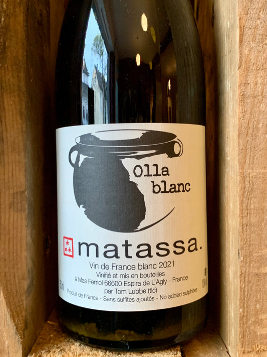 Matassa Olla Blanc 2021 Côtes Catalanes