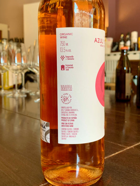 Rosa de Azul y Garanza 2024 Navarra/Bio