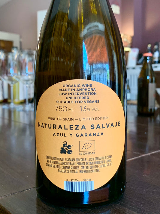 Naturaleza Salvaje Blanca/Orange 2024 Azul y Garanza Navarra/ Bio