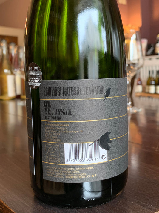 Cava Funambul Brut Natur 2021 Entrevinyes Penedes/Bio