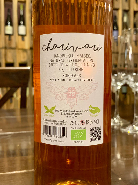 Charivari La Rosé Sauvage 2022 Bordeaux/Bio