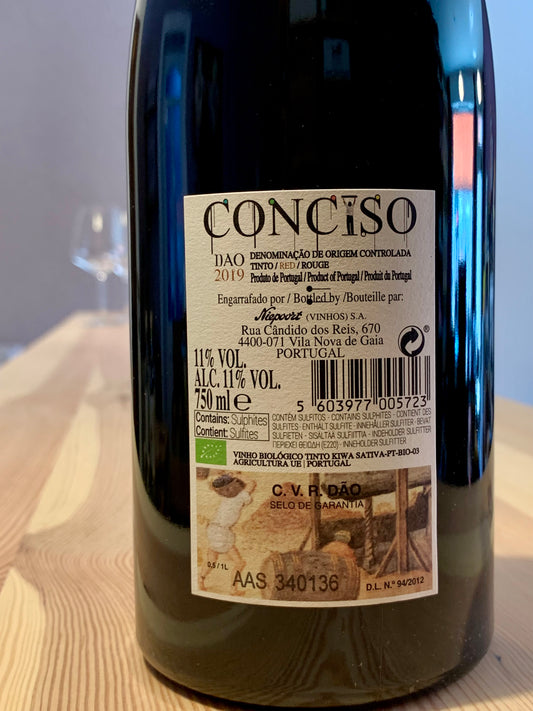 Conciso Tinto 2019 Quinta da Lomba Niepoort Dao/Bio
