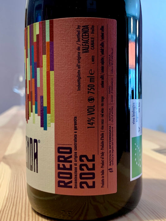 Valfaccenda Roero Nebbiolo DOCG 2022 Piemont/Bio