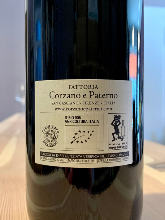 Il Corzanello Rosso 2023 Corzano e Paterno Toscana/Bio