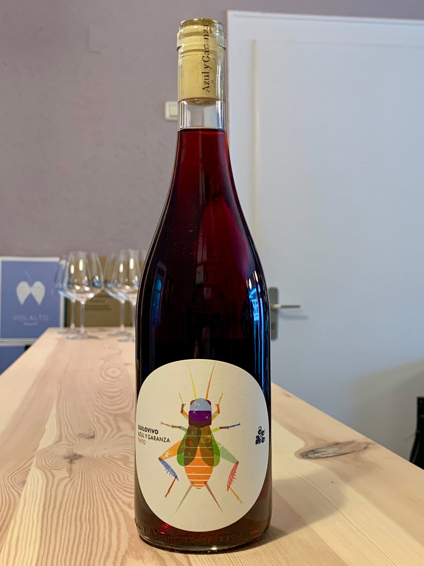 SueloVivo Tinto 2023 Azul y Garanza Navarra/Bio