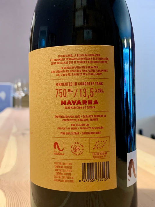 Graciano de Azul y Garanza 2021 Navarra/Bio