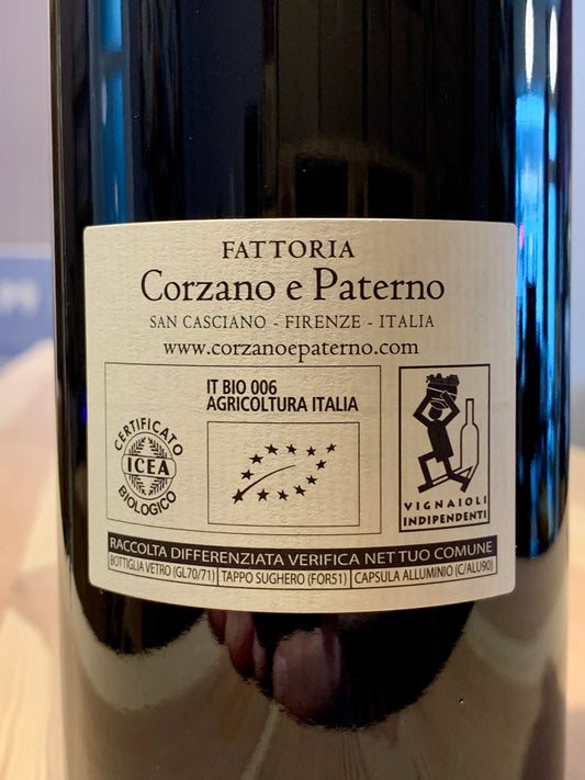 Chianti "Terre di Corzano" DOCG 2023 Corzano e Paterno Toscana/Bio