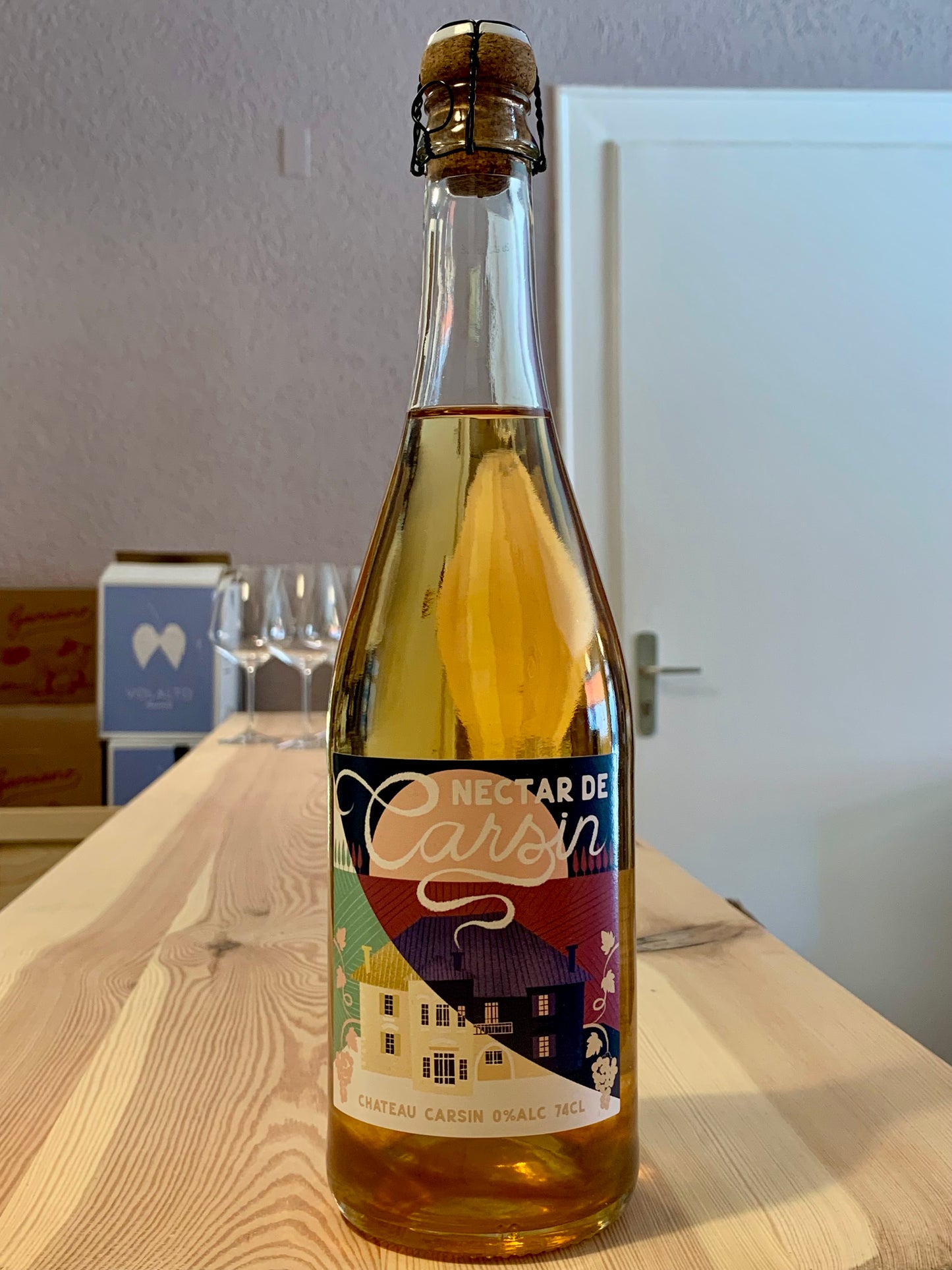 Nectar de Carsin alkoholfrei Château Carsin Bordeaux/Bio