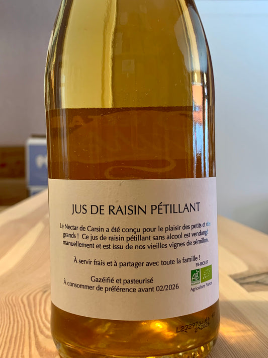 Nectar de Carsin alkoholfrei Château Carsin Bordeaux/Bio