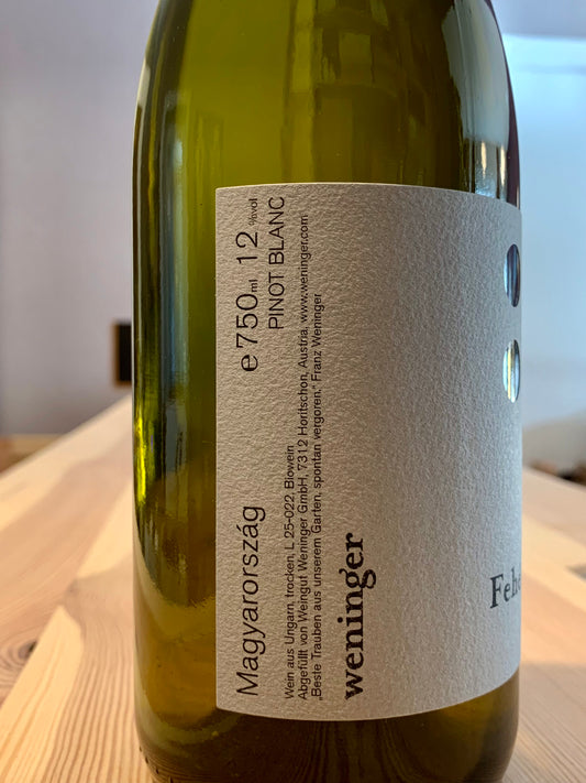 Fehérburgundi 2023 Weissburgunder Weingut Weninger Burgenland/Bio