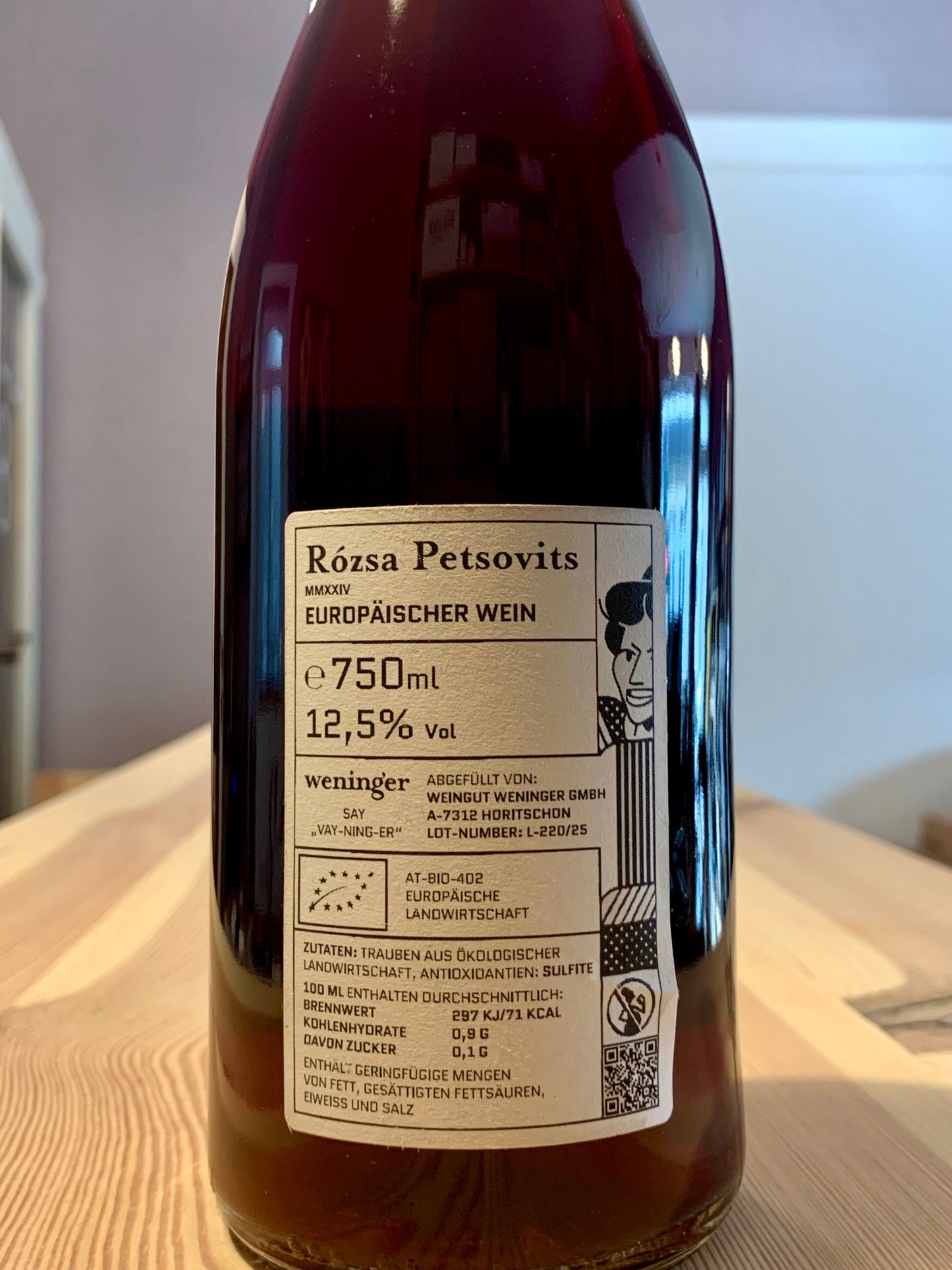 Rózsa Petsovits Weingut Weninger Burgenland/Bio