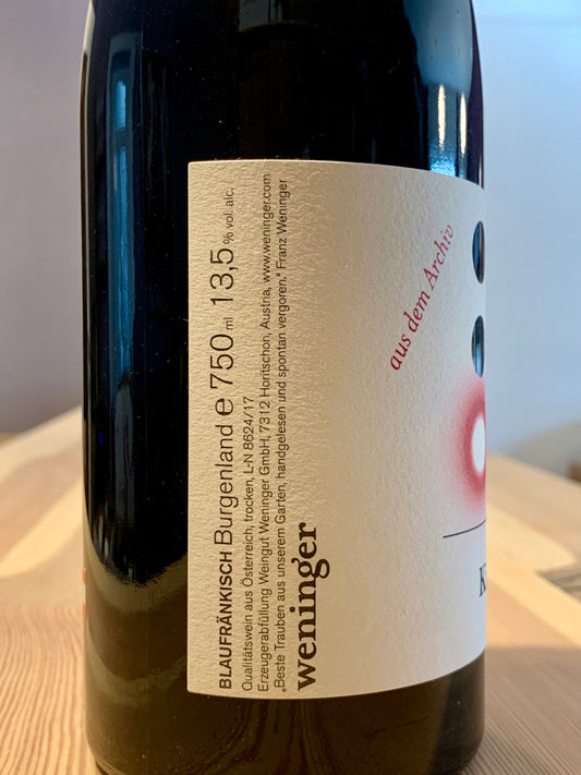 Ried Kirchholz 2015 Blaufränkisch Weingut Weninger Burgenland/Bio