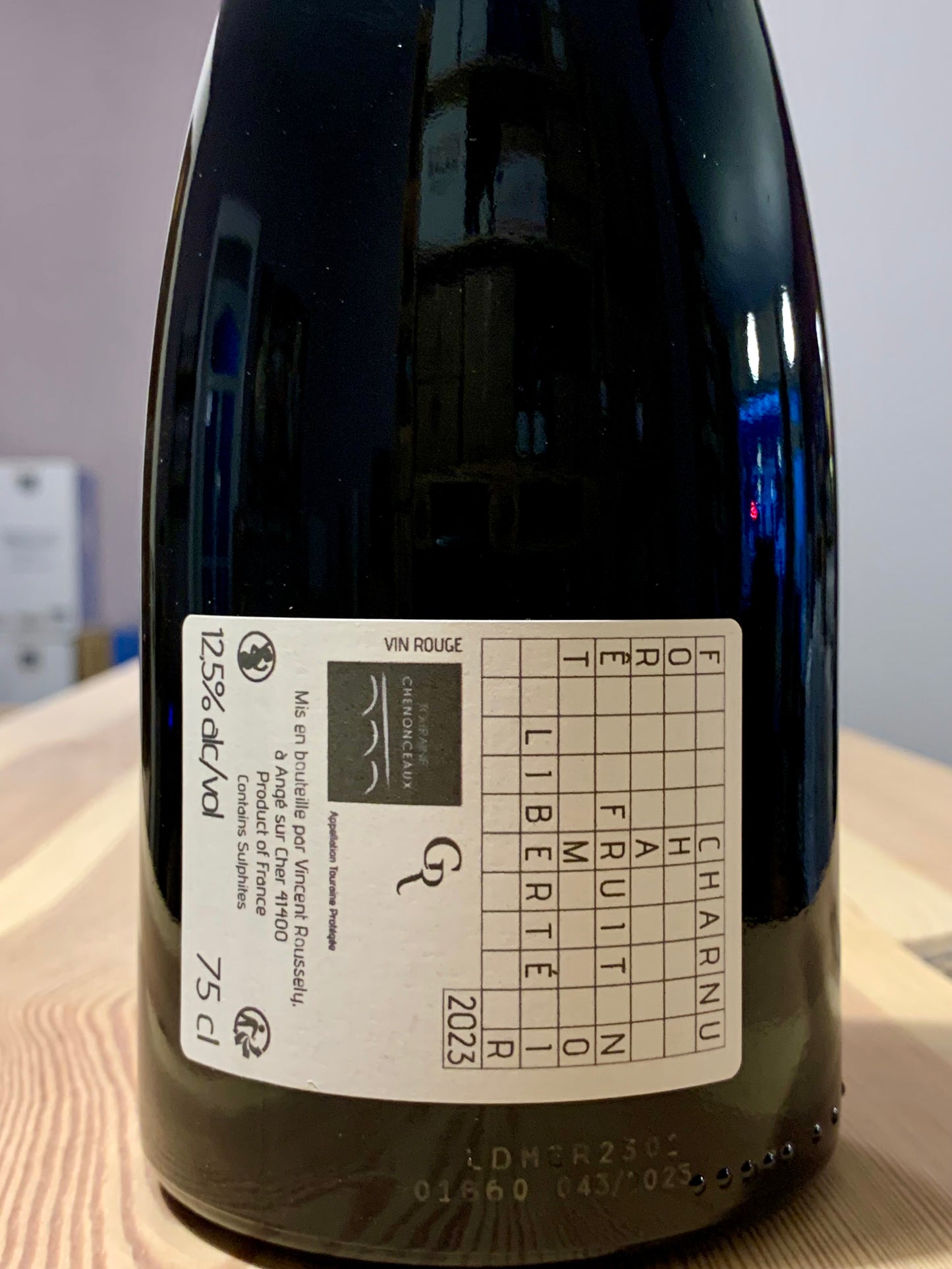 Chenonceaux Rouge 2023 Clos Roussely Loire