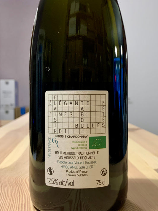 Favorite Blanc Brut Methode Traditionelle Clos Roussely Loire/Bio