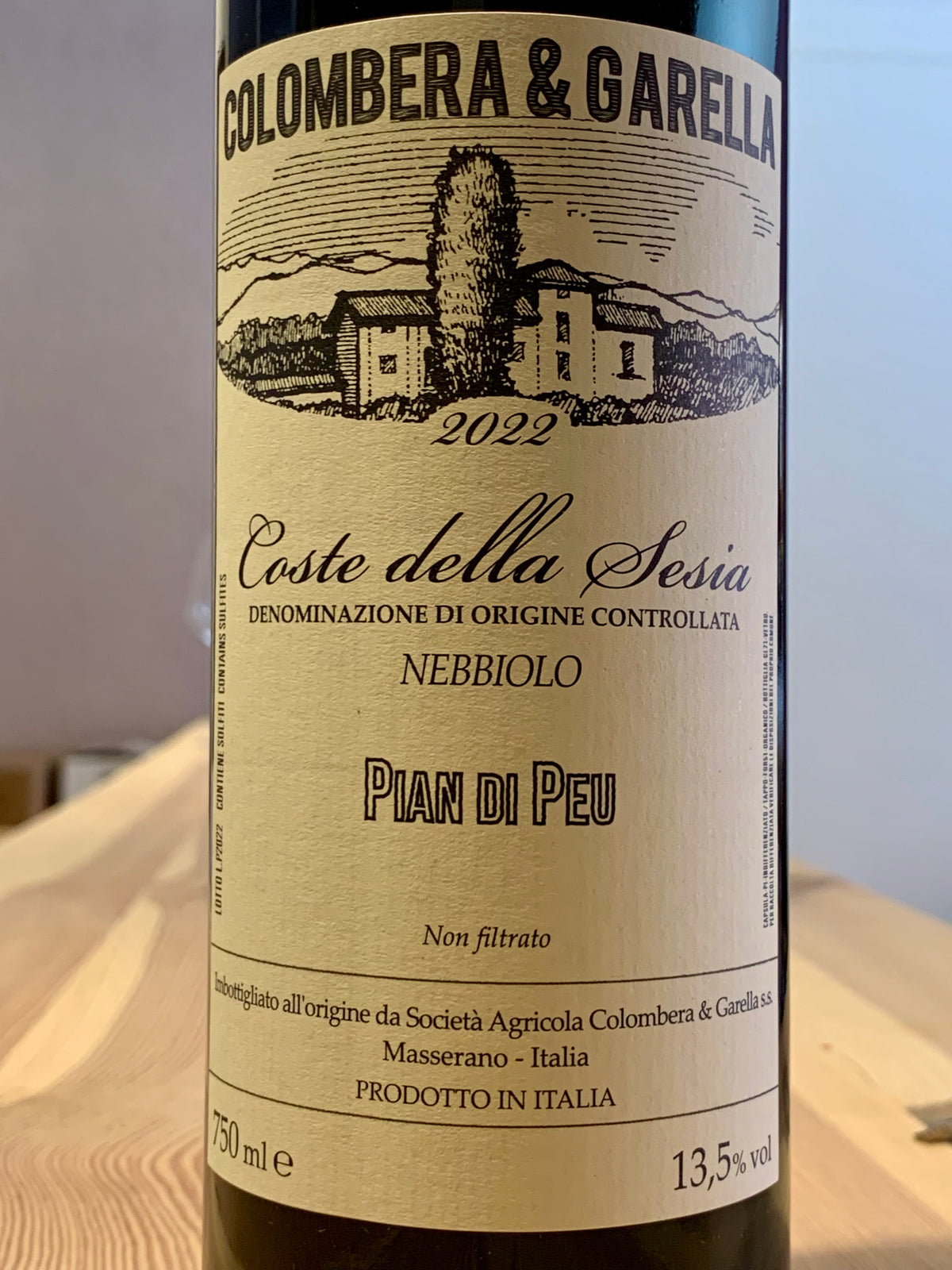 Colombera & Garella Coste del la Sesia "Pian di Peu" 2022/ Alto Piemonte