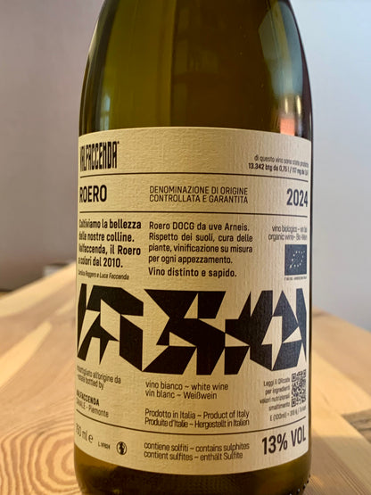 Valfaccenda Roero Arneis 2024 Piemont/Bio