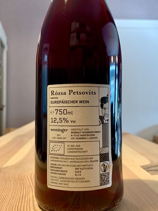 Rózsa Petsovits Weingut Weninger Burgenland/Bio
