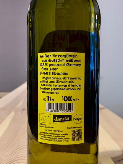 Winzer Glühwein weiss Sven Leiner Pfalz/Bio