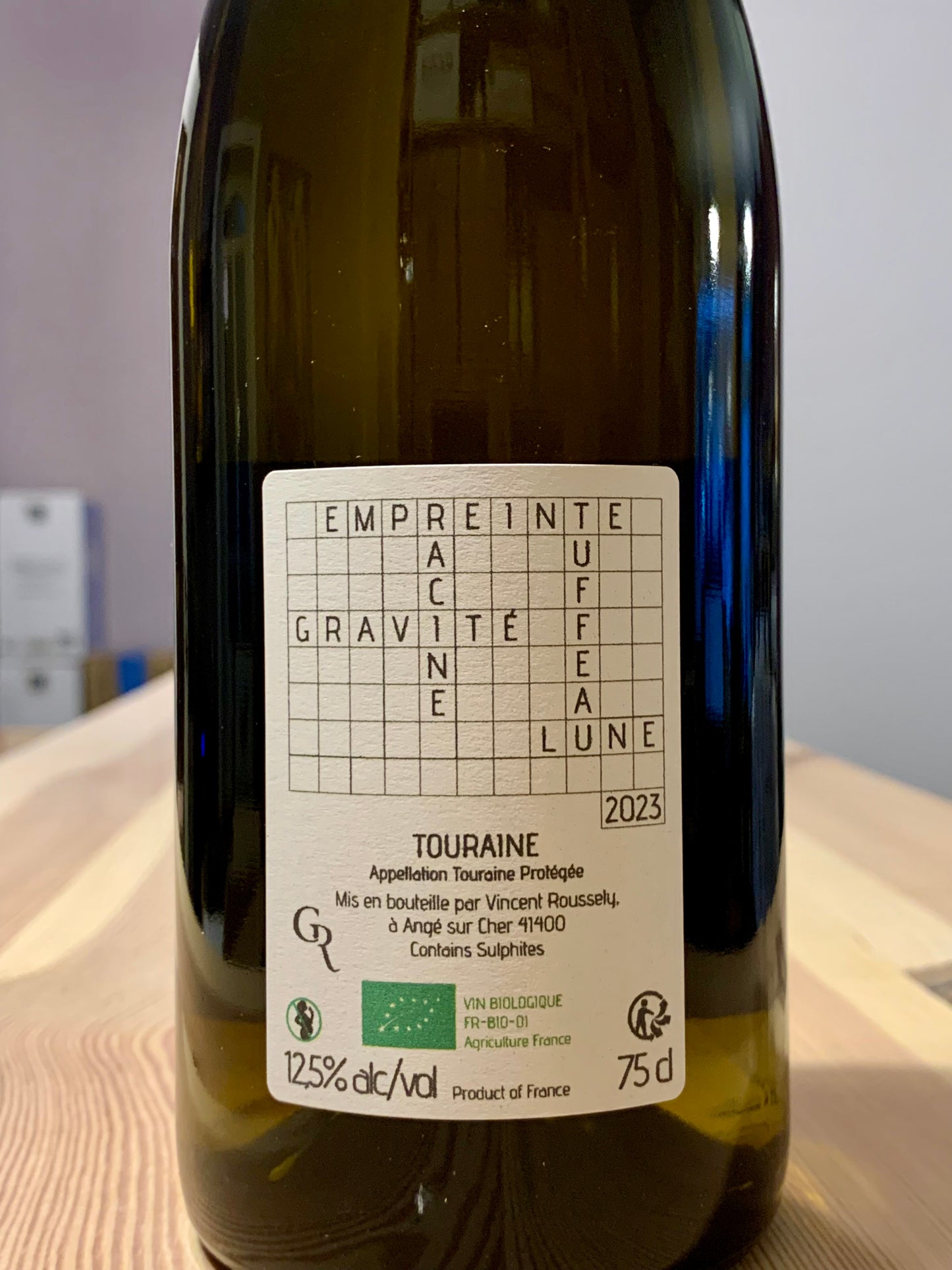 L´Eclos (Le Clos) Sauvignon Blanc 2023 Clos Roussely Loire/Touraine/Bio