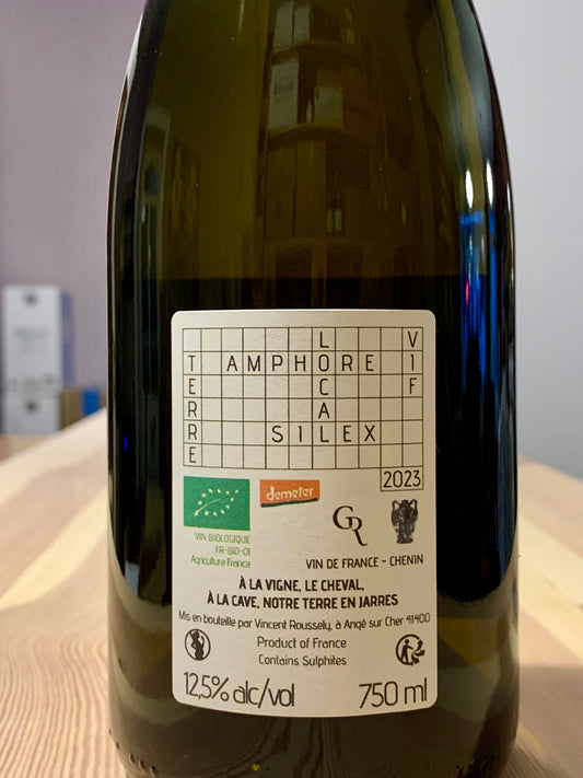 Irréductible Chenin 2023 Amphore Clos Roussely Loire/Bio