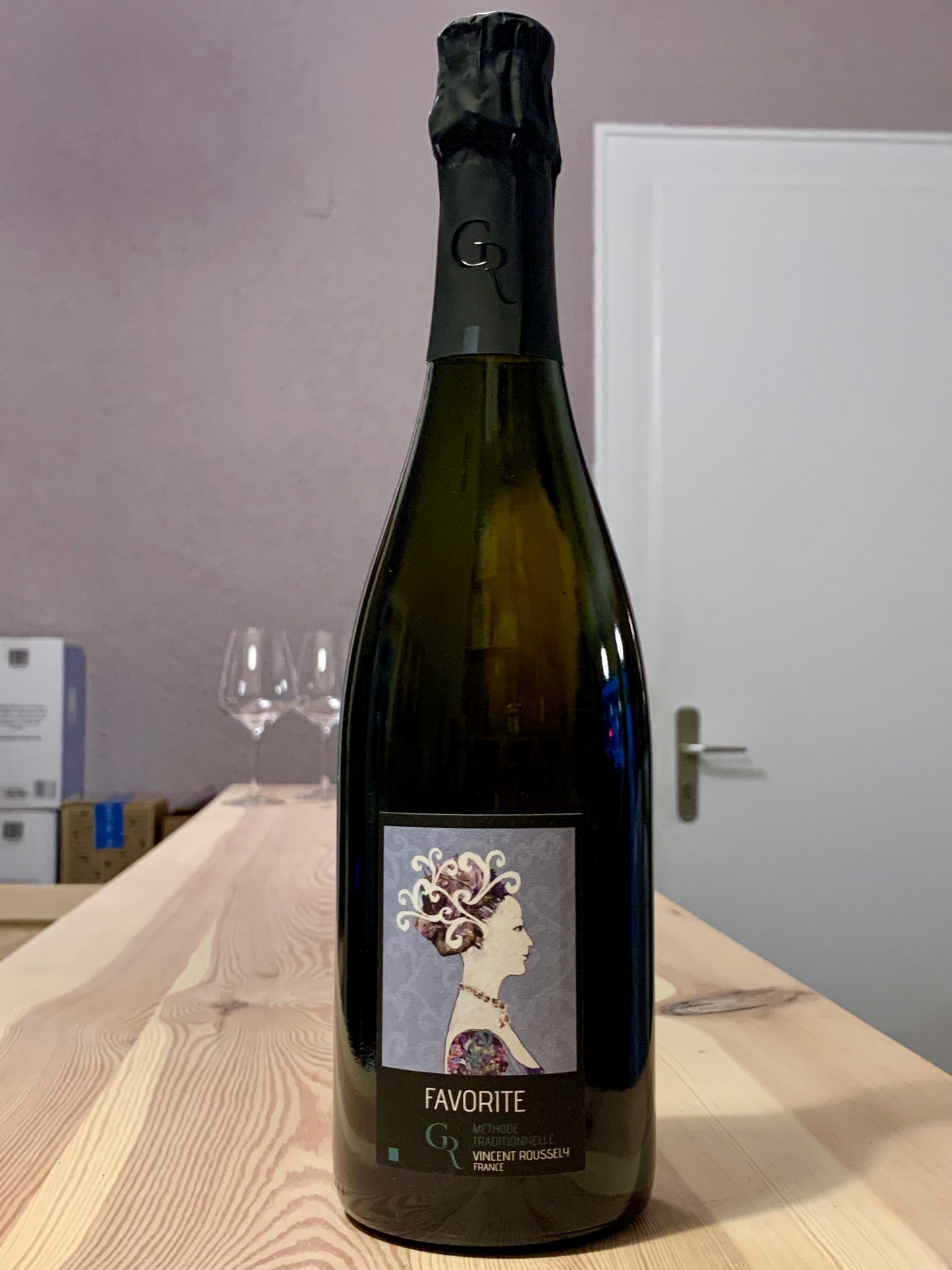 Favorite Blanc Brut Methode Traditionelle Clos Roussely Loire/Bio