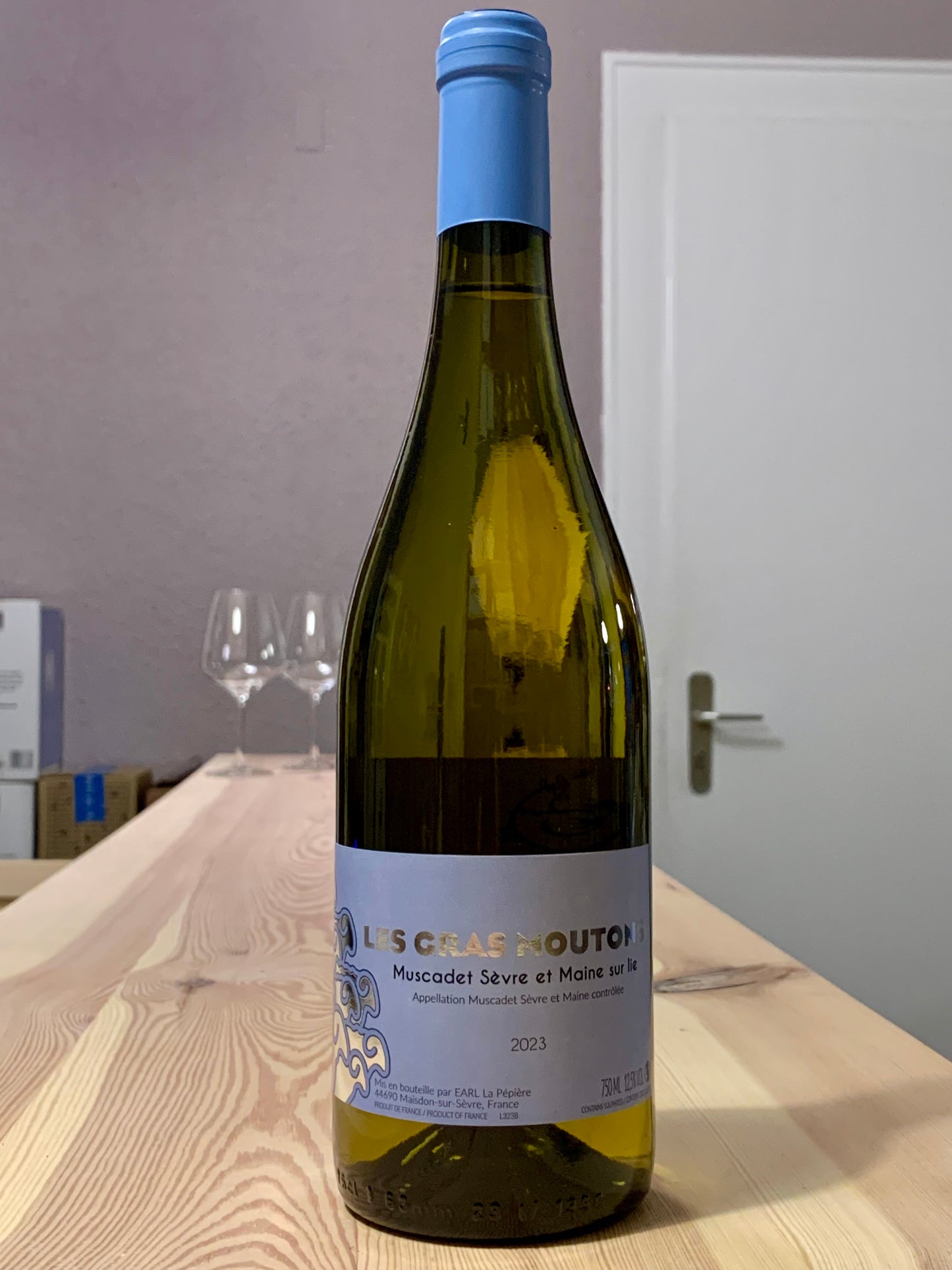 Les Gras Moutons Muscadet Sèvre et Maine sur lie 2023/Bio