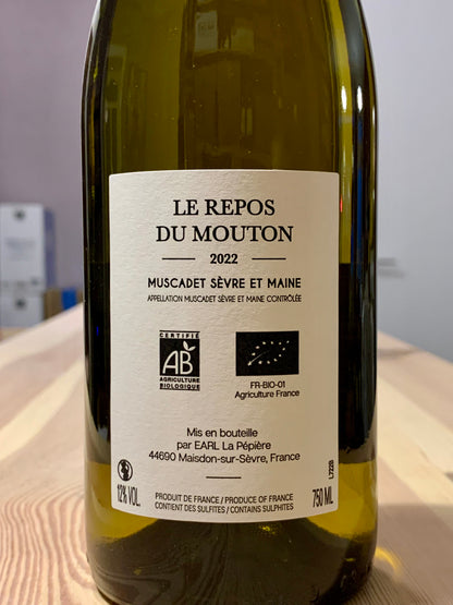 Le Repos Du Mouton Muscadet Sèvre et Maine 2022/Bio