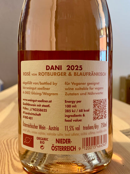 Dani Rosé 2025 Weingut Söllner Wagram/Bio