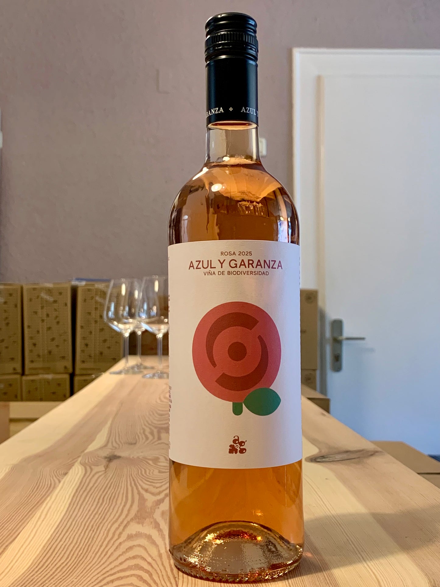 Rosa de Azul y Garanza 2025 Navarra/Bio