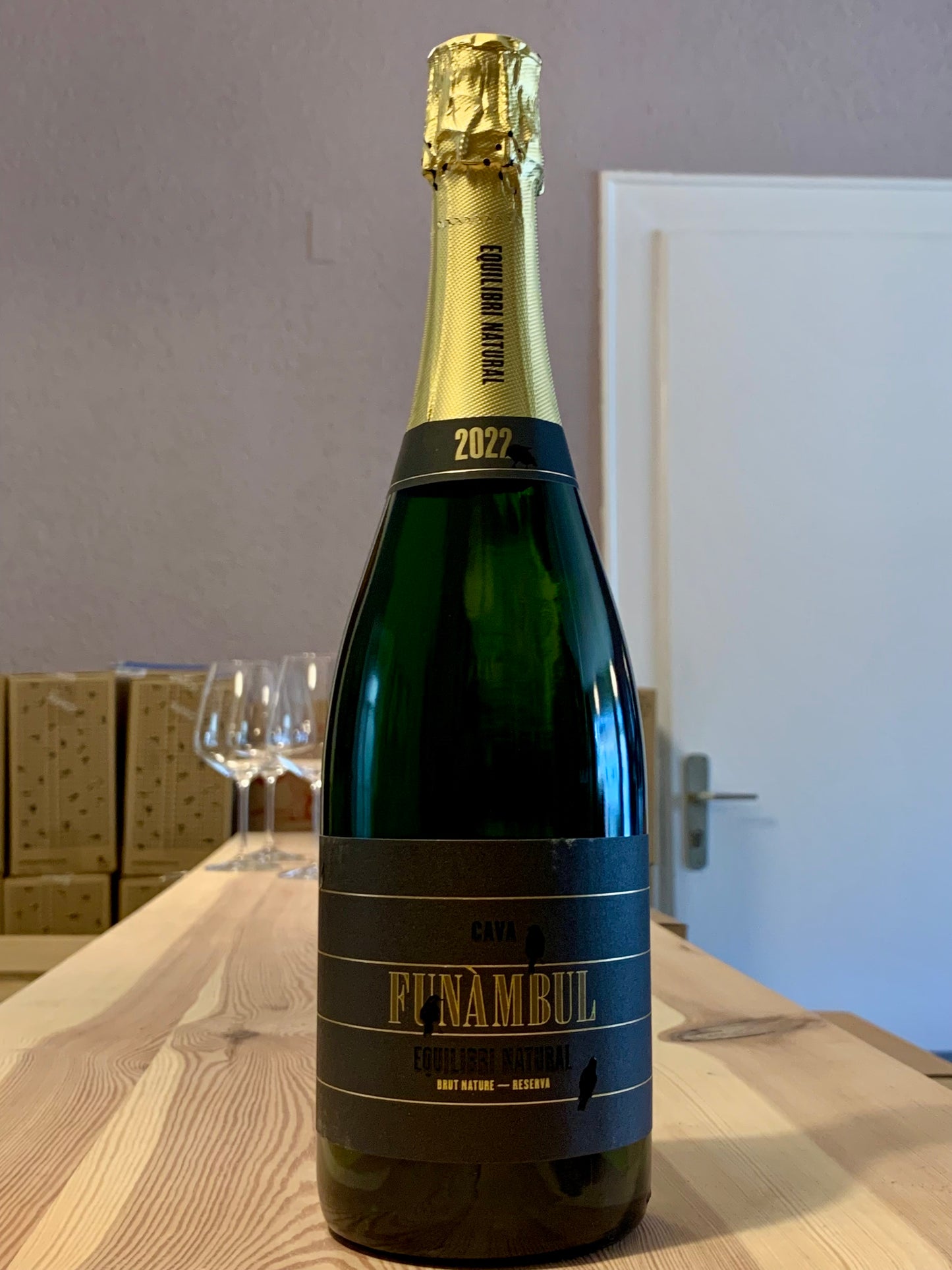 Cava Funambul Brut Natur 2022 Entrevinyes Penedes/Bio