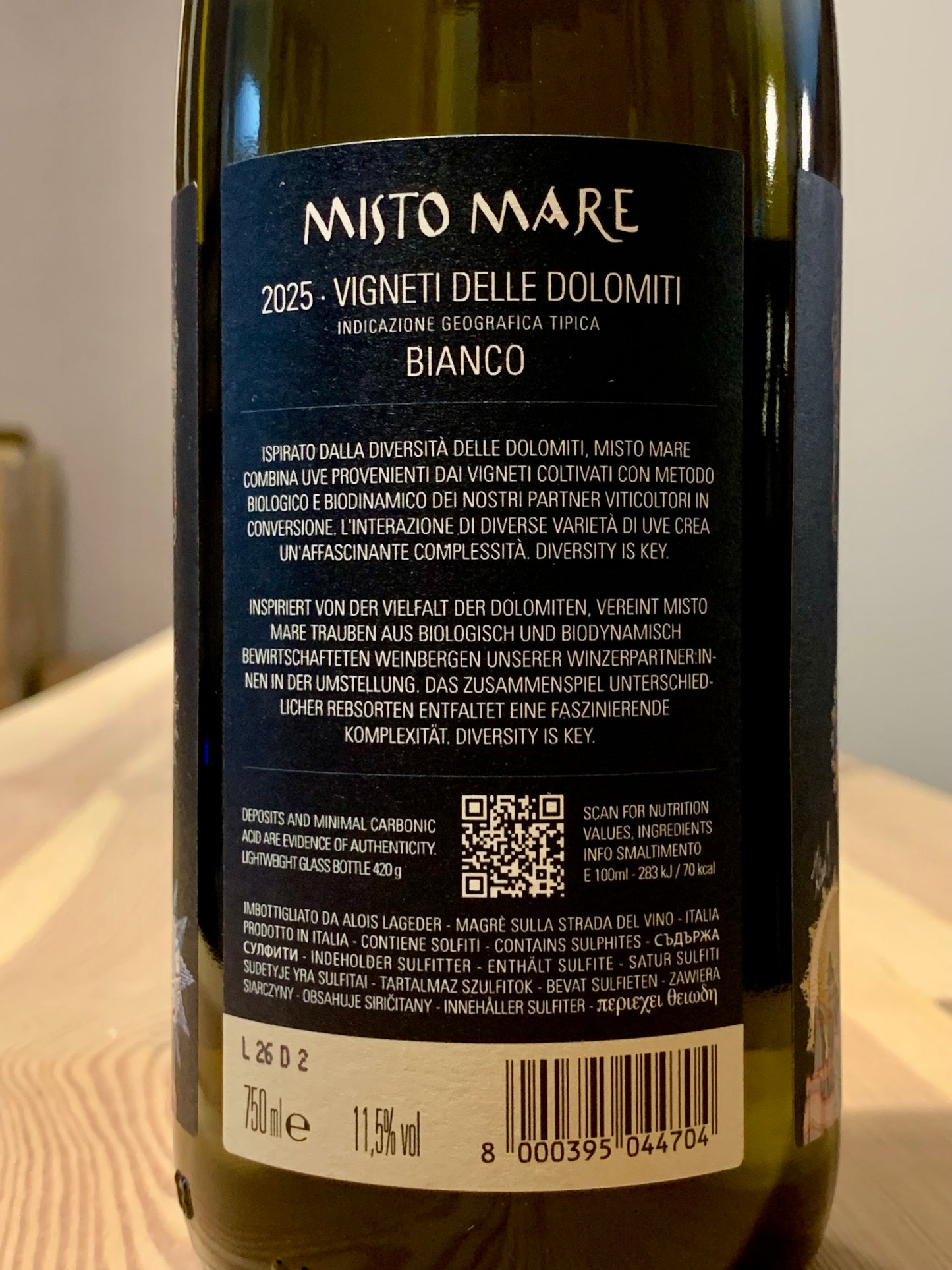 Misto Mare Alois Lageder 2025 Vigneti delle Dolomiti IGT Südtirol