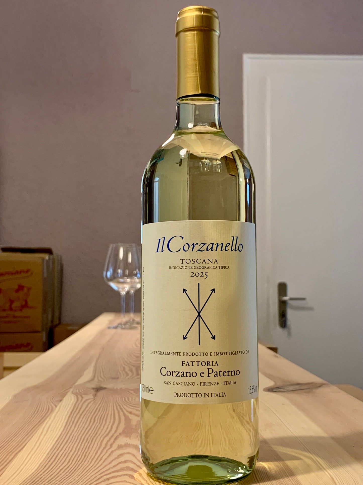 Il Corzanello Bianco IGT 2025 Corzano e Paterno Toscana/Bio