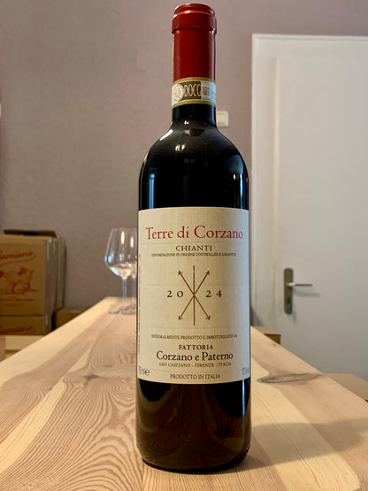 Chianti "Terre di Corzano" DOCG 2024 Corzano e Paterno Toscana/Bio
